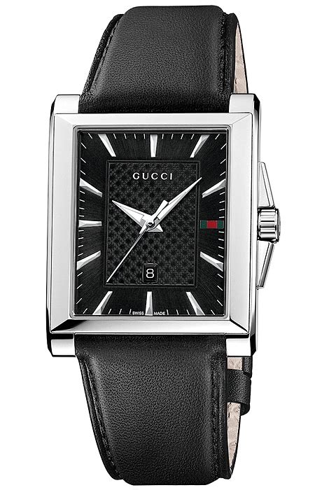 gucci tank men|Gucci rectangular watch.